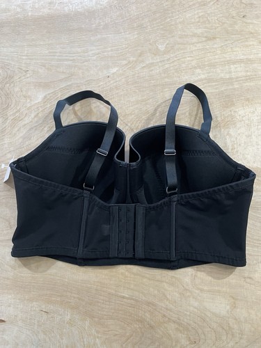 Reggiseno Auden linea lunga raso linea leggera demi copertura ferretto taglia XXL NUOVO CON ETICHETTE - Foto 5 di 11