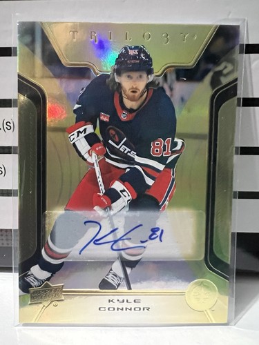 2023-24 Upper Deck Trilogy Gold Auto Kyle Connor #47 Auto - Picture 1 of 1