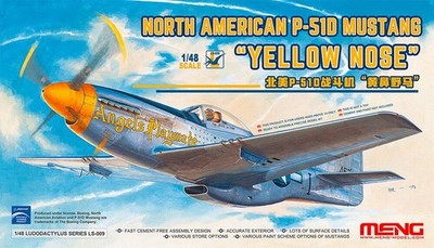 Meng Models LS-009 1/48 P-51D Mustang, Yellow nose