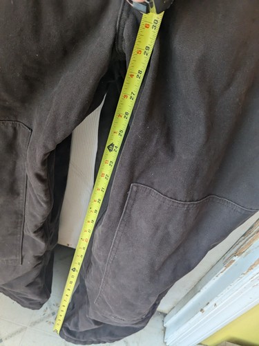 Wells Lamont Latzhose Herren 2XL braun Canvas Overall Arbeitskleidung - Bild 10 von 16