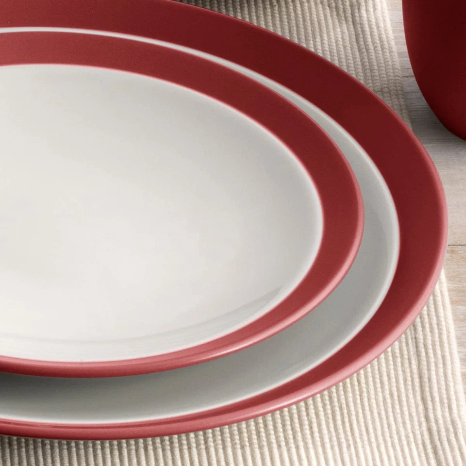 Colorwave Raspberry 4-Piece Curve Place Setting, Service for 1 - Image 3 of 4