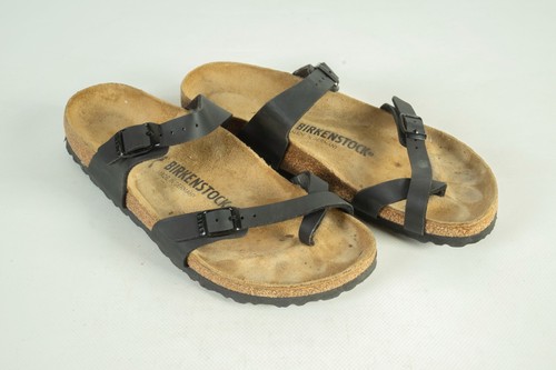 Birkenstock Mayari Sandals Black Women's Shoes Size 39 250 US 8