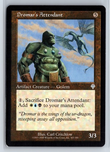 Dromar's Attendant Invasion Uncommon – MTG Magic the Gathering Card