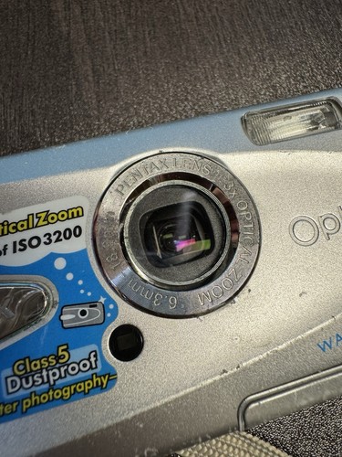 Pentax Optio W30 7.1 MP wasserdichte staubdichte Digitalkamera getestet funktioniert - Bild 6 von 8