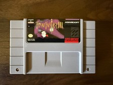 Final Fantasy III (Super Nintendo SNES, 1994) Cartridge Only