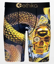 Mens Ethika "Gold Boi" Staple Boxer Briefs SIZE LARGE