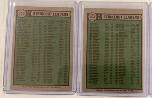 9 KARTEN LOT ORIGINAL 1976 TOPPS BASEBALL LEADER CARDS EXNM SEAVER BROCK MORGAN - Bild 12 von 13