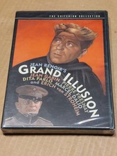 Grand Illusion The Criterion Collection DVD 1999 1st Printing NEW Factory Sealed