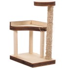  Dollhouse Furniture Cat Scratching Post Carpet Miniature Accessories Wood Tree