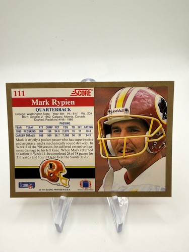 1991 Score Football Pick Your Cards! #1 - 650 - Complete Your Set! - Picture 238 of 524