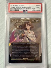 Yuna, Grand Summoner (Borderless) (Surge Foil) Commander: Final Fantasy Foil