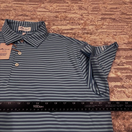 Peter Millar Summer Comfort Performance Polo Men’s Medium TransMiss Golf New - Picture 7 of 7