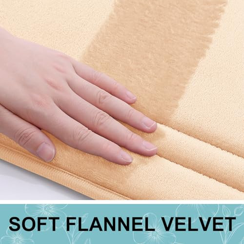 Memory Foam Toilettenvorleger U-Form 24x20, ultraweich, rutschfest und saugfähig - Bild 5 von 7