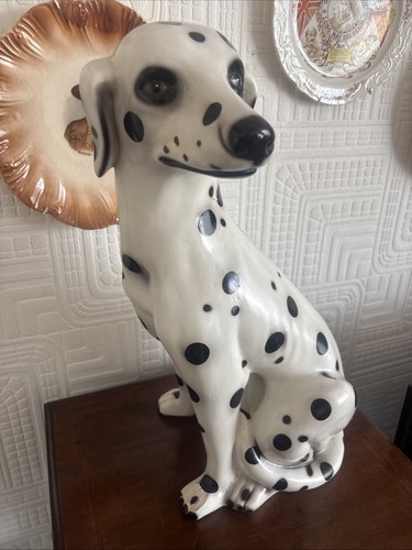 Fabulous Large 1960s Ceramic Dalmatian Figure - Picture 6 of 17