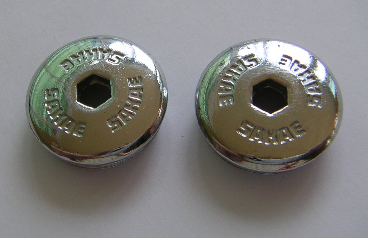 Bouchons Anti-poussière Aluminium Vintage Sugino/Sakae #2 - Japon - Années 70/80