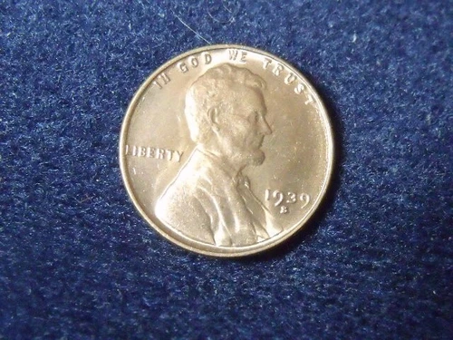 1939-S 1C BU GEM Lincoln Cent WHEAT PENNY FRESH FROM AN ORIG ROLL FREE SHIP  B-1