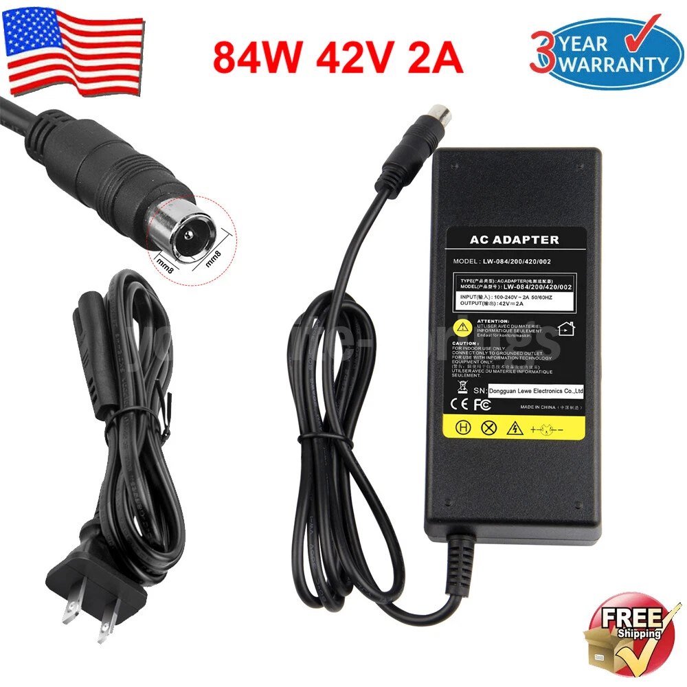 Electric Scooter 36V Battery Charger For Xiaomi Mijia M365 Lime-S 