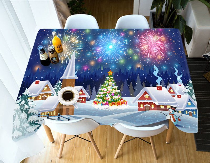 3D Christmas Xmas 133 Tablecloth Table Cover Cloth Birthday Party Event AJ WALL 3D Christmas Xmas 133 Tablecloth Table Cover Cloth Birthday Party Event AJ WALL