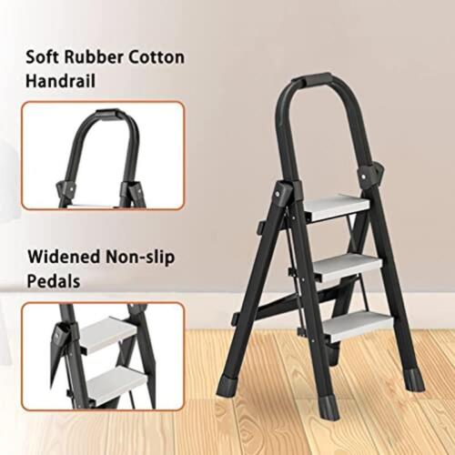 Folding Step Stool Ladder Anti-Slip Pedal Portable Strong Stability Home Use Hot - Picture 2 of 5