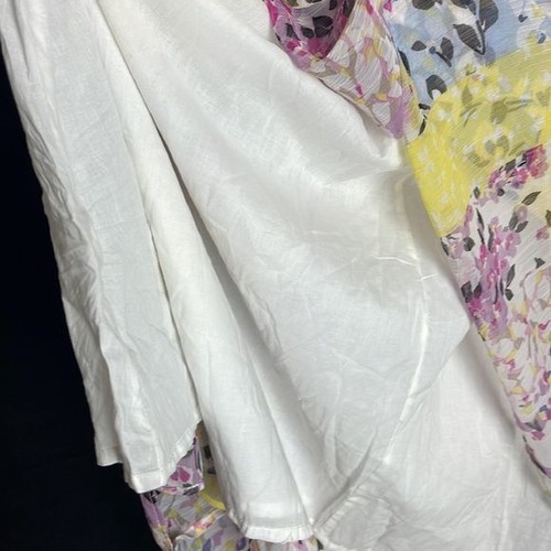 French Connection Ezeke Floral Stripe Pleated Maxi Skirt - Picture 7 of 11