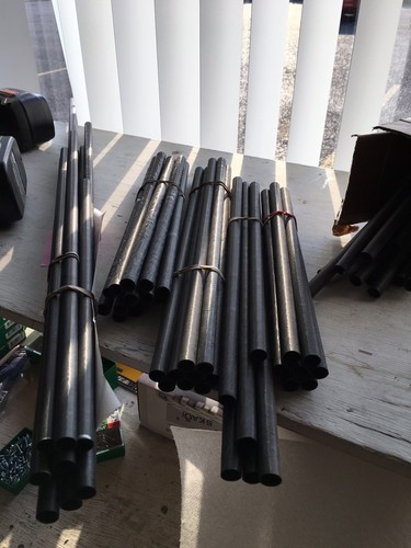 Carbon Fiber Tube Made in USA. 1/2"  / 12.45mm OD   .44" / 11.13mm ID X 10" long - Bild 5 von 5