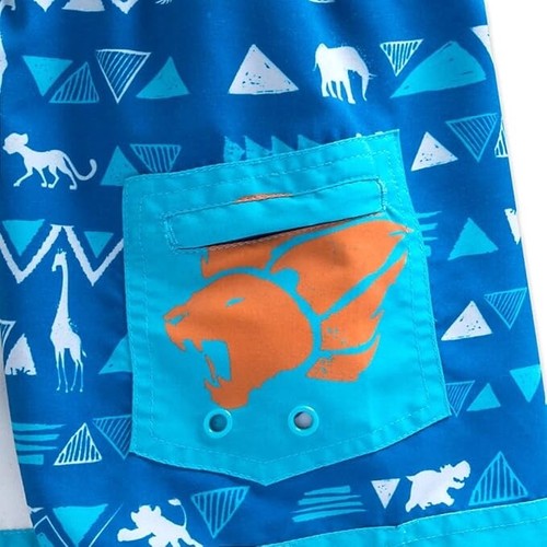 Disney Store Lion Guard Rash Guard And Swim Trunks Set Boy Size 5/6 - Picture 5 of 5