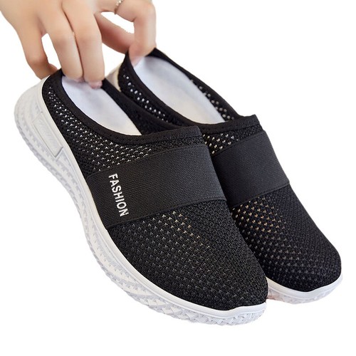 Zoccoli Donna Slip On Muli Donna Camminare Antislip Casual Scarpe Maglia Sneakers Noi - Foto 10 di 43
