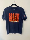 Nike Dutch National Soccer Team Oranje T shirt KNVB Football Netherlands Size L