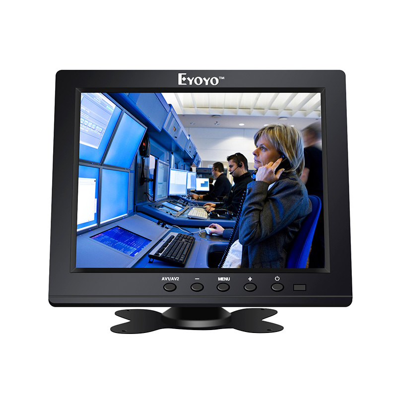 Eyoyo 8Inch Mini Portable Monitor 4:3 TFT LCD Video Screen Fit For PC Camcorder