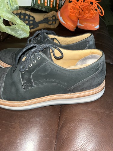 UGG Australia Lederkleid Schuh Distressed blau Wildleder & Leder Herren Größe 10 - Bild 3 von 8
