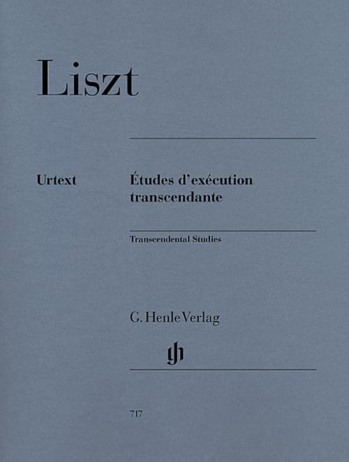 Liszt, Franz - Études D'exécution Transcendante Franz Liszt
