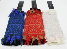 New Bees Knees Knit Clipped Jacquard Fingerless Mittens by BCBGMAXAZRIA #FG12