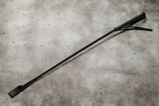 RIDING CROP WHIP  27" Black Flexible Equestrian Training Aid Leather Tip