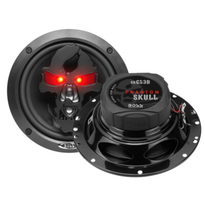 2 BOSS AUDIO SYSTEMS SK653B Lautsprecher 3 Wege 6,5'' Standardgehäuse Auto