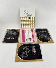 Vtg National Stretch Nylon Hosiery Pantyhose 3 Pairs Wood Beige 787 Size B