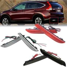 2Pcs Car Light Rear Bumper Lamps Brake Light Reflector LED Car Rear Bumper Lamps