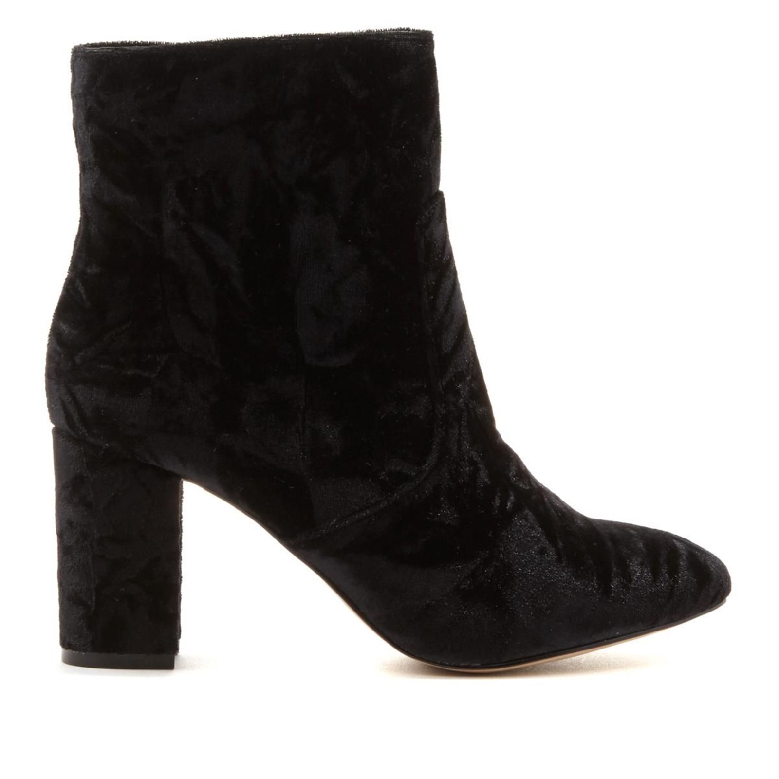 Wendy Williams Velvet Padded Insole Bootie Interior Zipper BLACK 9W NEU 567-389 Wendy Williams Velvet Padded Insole Bootie Interior Zipper BLACK 9W NEU 567-389