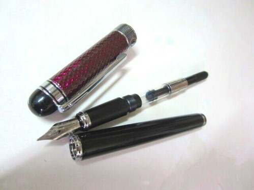 A Fantastic Purple Garnet sheen Black Fountain Pen – HHR - Picture 4 of 7