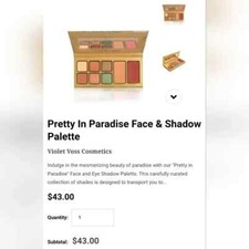 VIOLET VOSS - Pretty in Paradise - BNIB RTL $43