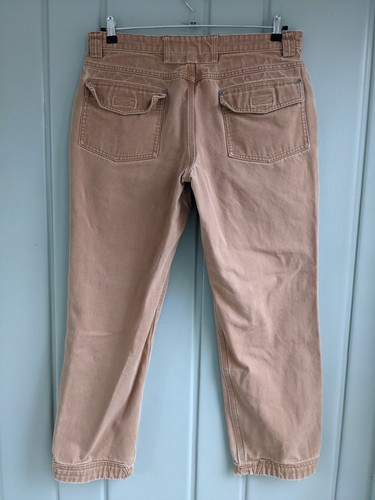 Duluth Trading Co Flex Fire Hose Mens 36x32 Pants Brown Heavy Work Knee 38x31 - Picture 4 of 8