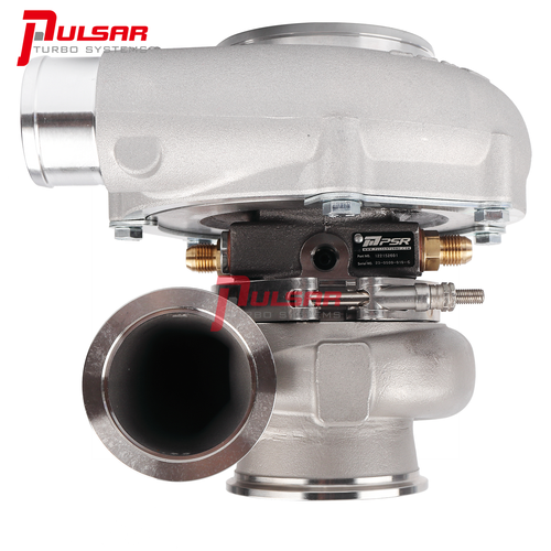 Pulsar 5855G Ball Bearing Turbo Billet Wheel Stainless Steel Dual Vband 0.82A/R - Picture 2 of 10