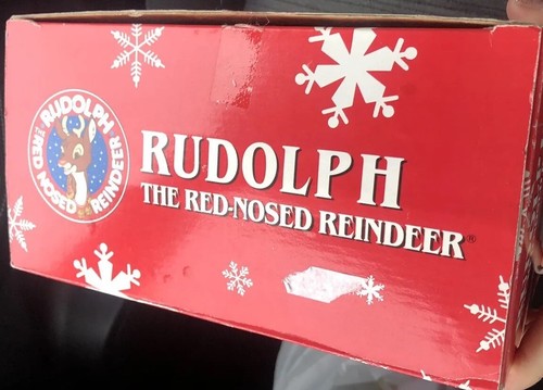 Rudolph The Red Nosed Reindeer 10" Plush In Box  Vintage Christmas  - Picture 9 of 12