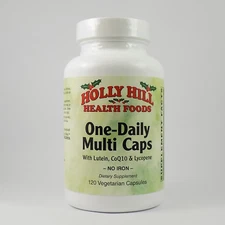 Holly Hill Health Foods, One-Daily Multi Caps, 120 Vegetarian Capsules