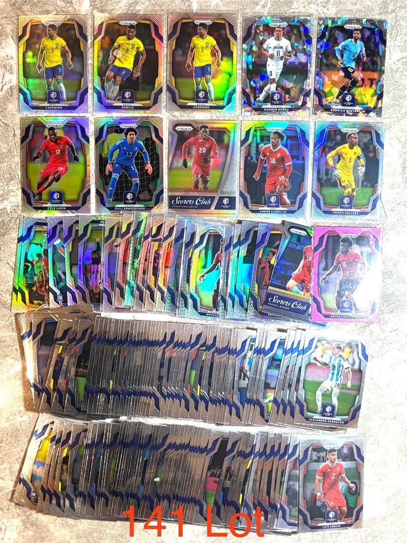 2024 Panini Prizm Conmebol Copa America - Silver Peru Canada Garnacho 141 Lot！