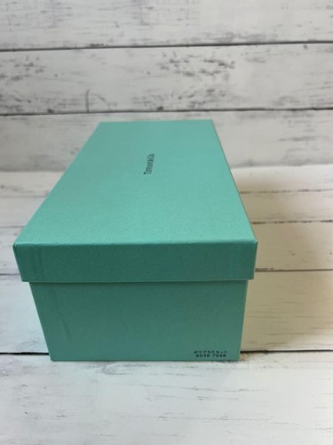 Tiffany & Co Bow Glass Pair Ribbon Set of 215ml Blue Gift Unused CIB from Japan - Bild 7 von 15