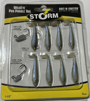 STORM WILDEYE PRO PADDLE TAIL 1 1/2