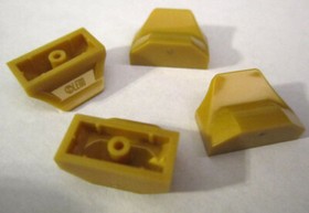 Lego Gold 1x2x2/3 Fin (100 pieces) #27258