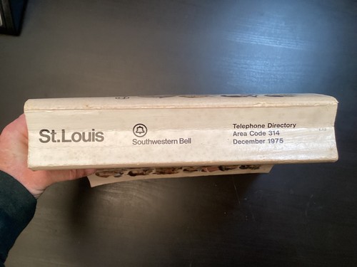 Southwestern Bell ST LOUIS MO 1975 páginas blancas directorio telefónico 1720 páginas - Imagen 7 de 24