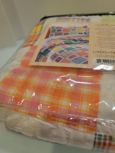 Linens N Things Standard Havana Multicolor Standard Quilt Pillow Sham - Picture 6 of 6