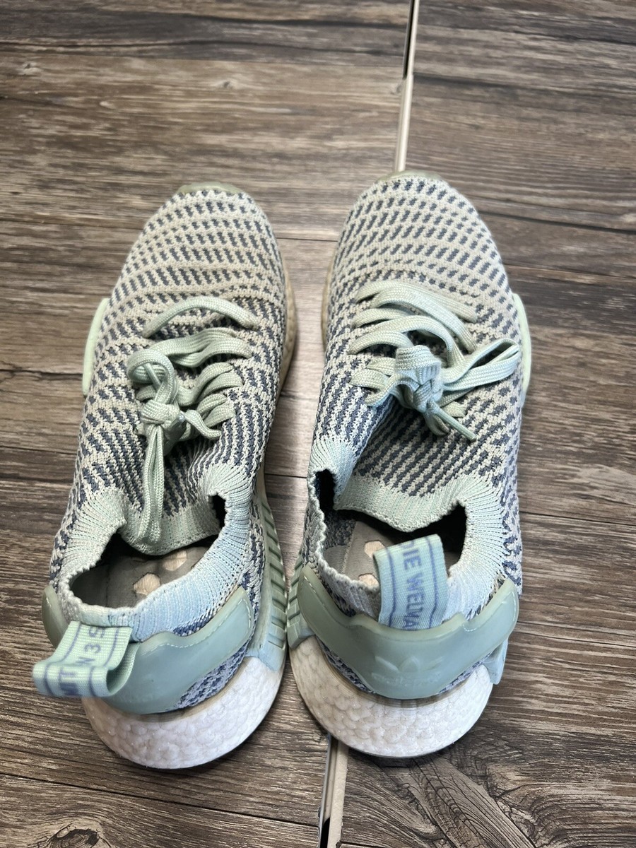 Buy Size Adidas NMD_R1 STLT Primeknit Ash Green W online